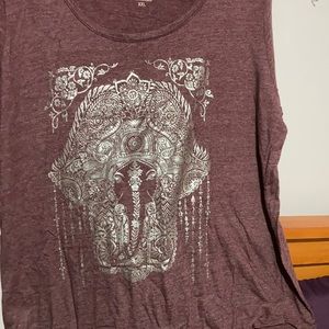 Vintage scoop neck Tee